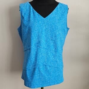 EUC J. McLaughlin Women's Catalina Cloth Stretch Tiered Nicola Top XL